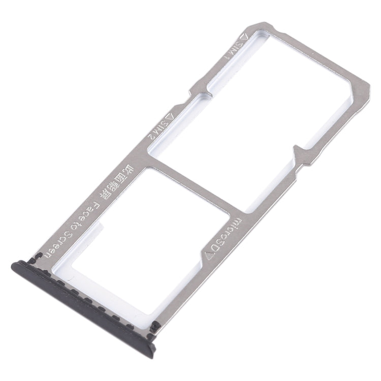 For OPPO A83 2 x SIM Card Tray + Micro SD Card Tray (Black) - free shipping - PMC TechLife - Order now!