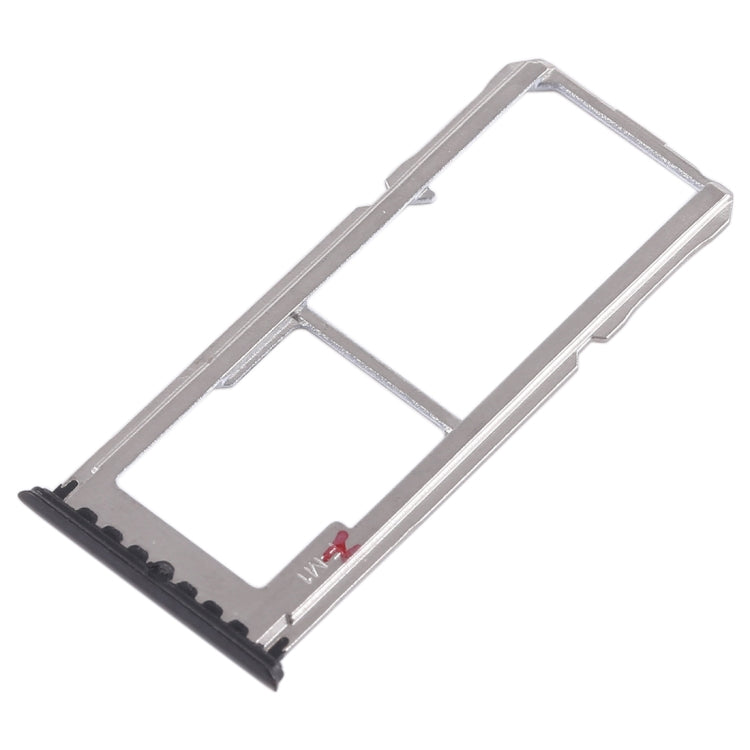For OPPO A83 2 x SIM Card Tray + Micro SD Card Tray (Black) - free shipping - PMC TechLife - Order now!