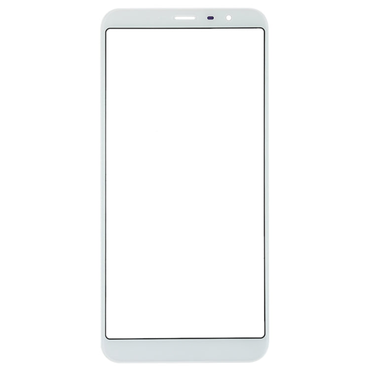 For Meizu M6T Front Screen Outer Glass Lens (White) - Outer Glass Lens by PMC TechLife | Online Shopping South Africa | PMC TechLife