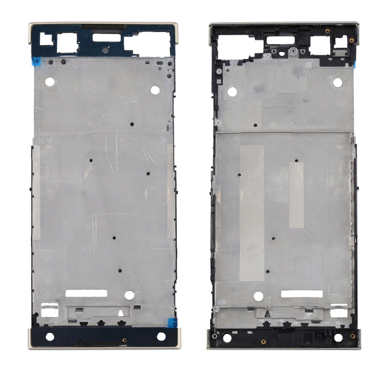 for Sony Xperia XA1 Front Housing LCD Frame Bezel Plate(Gold) - Frame Bezel Plate by PMC TechLife | Online Shopping South Africa | PMC TechLife