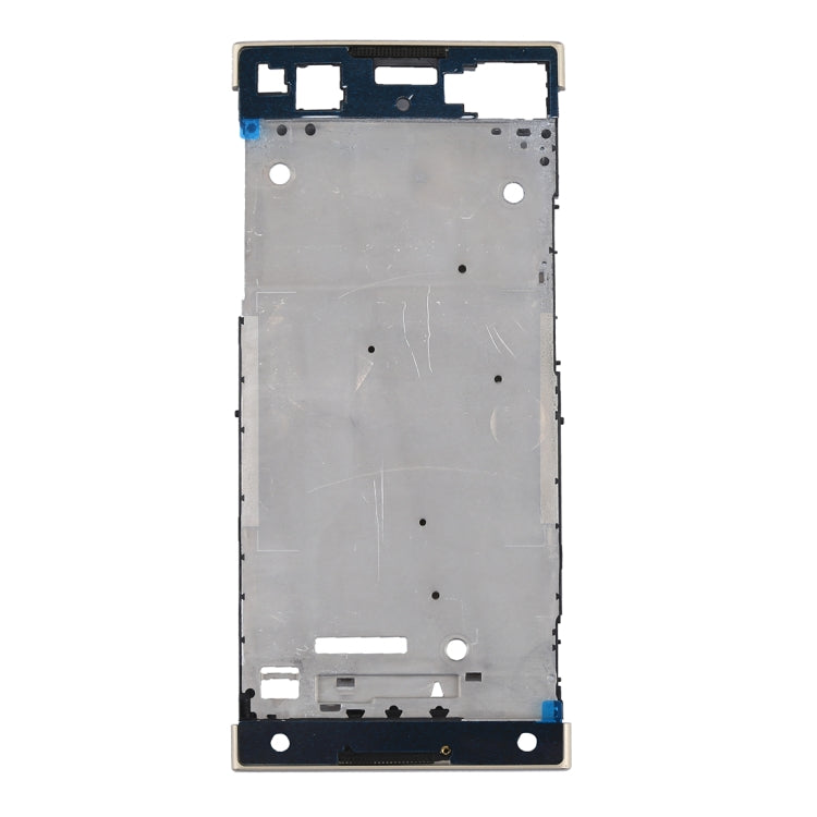 for Sony Xperia XA1 Front Housing LCD Frame Bezel Plate(Gold) - Frame Bezel Plate by PMC TechLife | Online Shopping South Africa | PMC TechLife