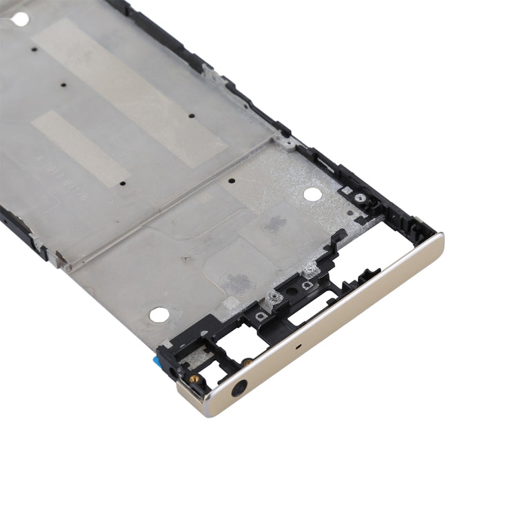 for Sony Xperia XA1 Front Housing LCD Frame Bezel Plate(Gold) - Frame Bezel Plate by PMC TechLife | Online Shopping South Africa | PMC TechLife