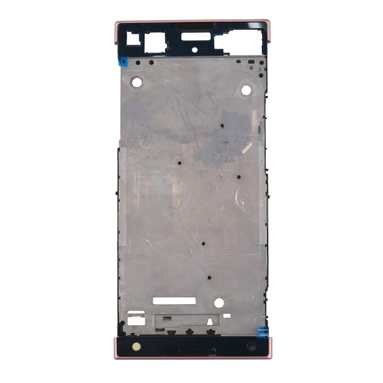 for Sony Xperia XA1 Front Housing LCD Frame Bezel Plate(Rose Gold) - Frame Bezel Plate by PMC TechLife | Online Shopping South Africa | PMC TechLife