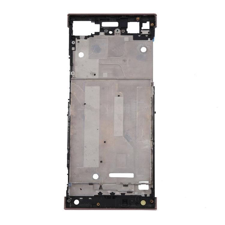 for Sony Xperia XA1 Front Housing LCD Frame Bezel Plate(Rose Gold) - Frame Bezel Plate by PMC TechLife | Online Shopping South Africa | PMC TechLife