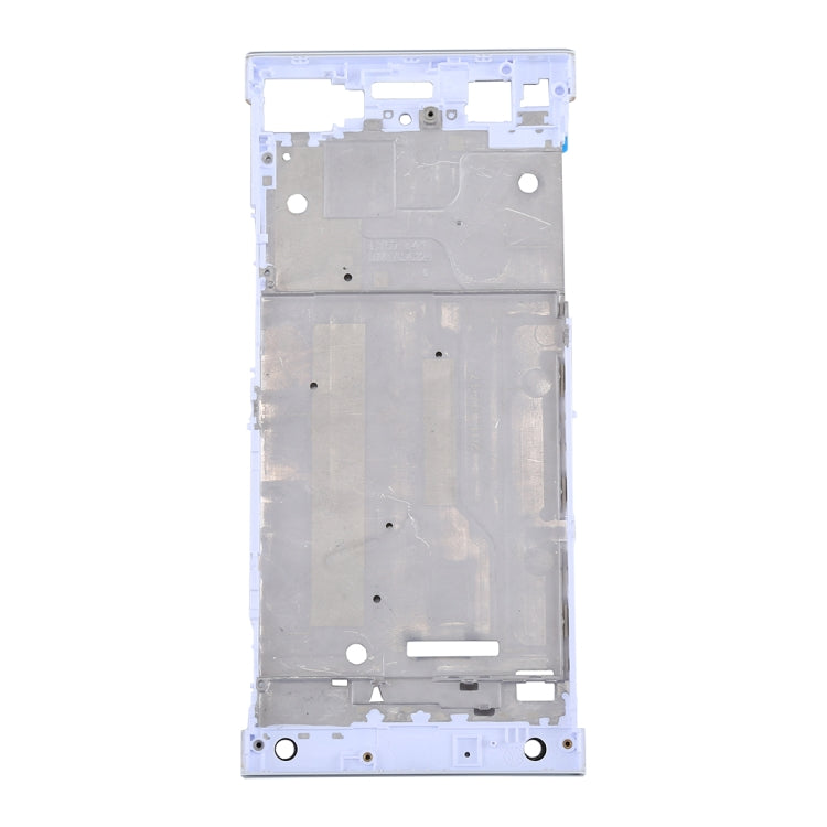 for Sony Xperia XA1 Front Housing LCD Frame Bezel Plate(White) - Frame Bezel Plate by PMC TechLife | Online Shopping South Africa | PMC TechLife