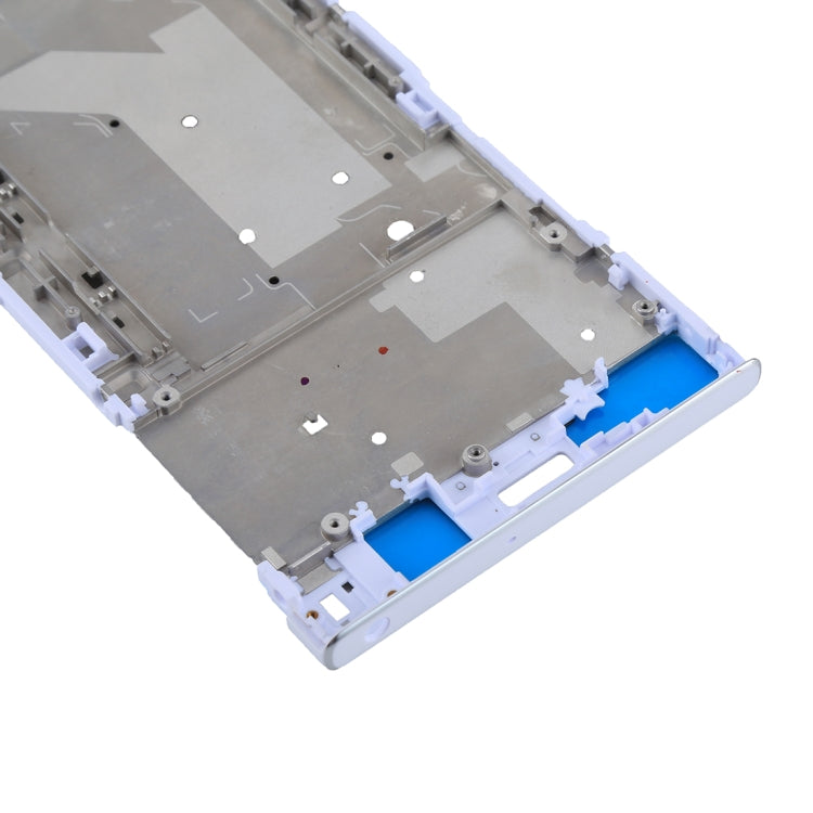 Front Housing LCD Frame Bezel Plate for Sony Xperia XA1 Ultra (White) - free shipping - PMC TechLife - Order now!