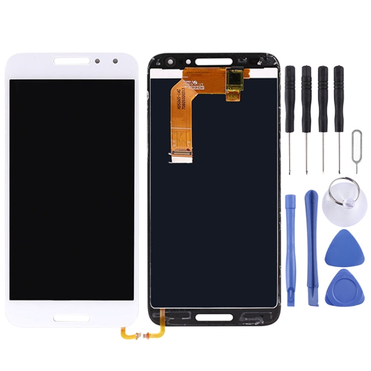 OEM LCD Screen for Alcatel A3 OT5046 5046D 5046X 5046Y with Digitizer Full Assembly (White) - free shipping - PMC TechLife - Order now!