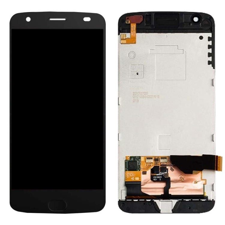 Original LCD Screen for Motorola Moto Z2 Force XT1789 Digitizer Full Assembly with Frame (Black) - free shipping - PMC TechLife - Order now!