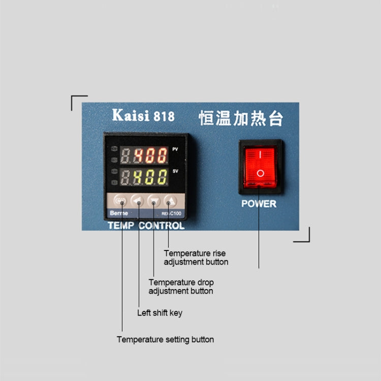 Kaisi 818 Heating Station Constant Temperature Heating Plate, US Plug - free shipping - PMC TechLife - Order now!