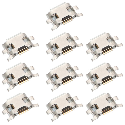 10 PCS Charging Port Connector for Motorola Moto G2 / Moto G (2nd gen) XT1063 XT1064 XT1068 XT1069 - Others by PMC Jewellery | Online Shopping South Africa | PMC Jewellery