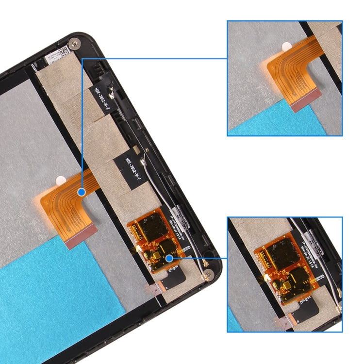 OEM LCD Screen for Lenovo Miix 3-830 Digitizer Full Assembly with Frame (Black) - LCD Screen by PMC Jewellery | Online Shopping South Africa | PMC Jewellery