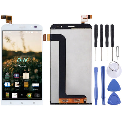 OEM LCD Screen for Asus Zenfone Go 5.5 inch / ZB552KL with Digitizer Full Assembly (White) - LCD Screen by PMC Jewellery | Online Shopping South Africa | PMC Jewellery