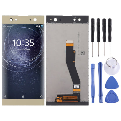 OEM LCD Screen for Sony Xperia XA2 Ultra with Digitizer Full Assembly(Gold) - LCD Screen by PMC Jewellery | Online Shopping South Africa | PMC Jewellery