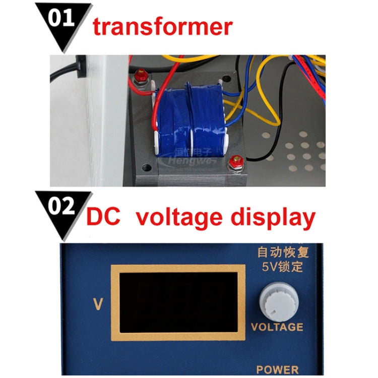 Kaisi KS-1502AD 15V 2A DC Power Supply Voltage Regulator Stabilizer Ammeter Adjustable Power Supply Repair Tools , EU Plug - free shipping - PMC TechLife - Order now!
