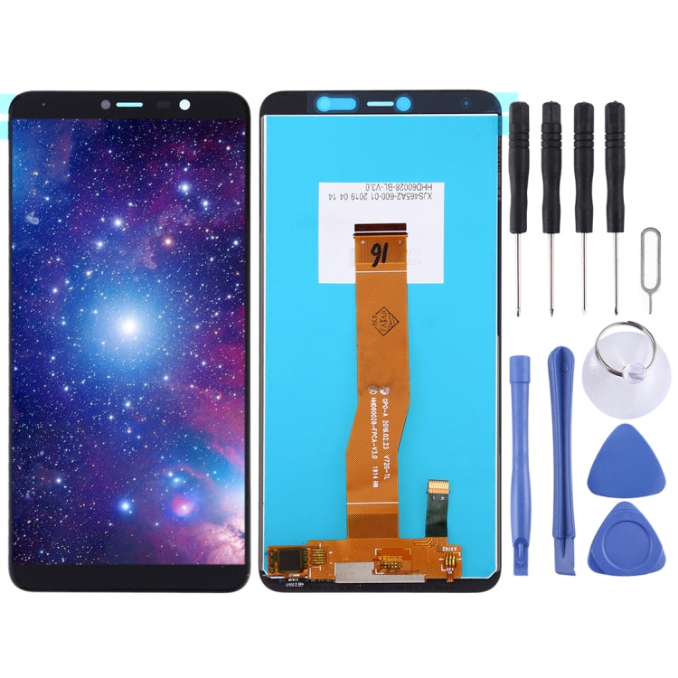 TFT LCD Screen for Wiko Y80 with Digitizer Full Assembly(Black) - For Wiko by PMC TechLife | Online Shopping South Africa | PMC TechLife