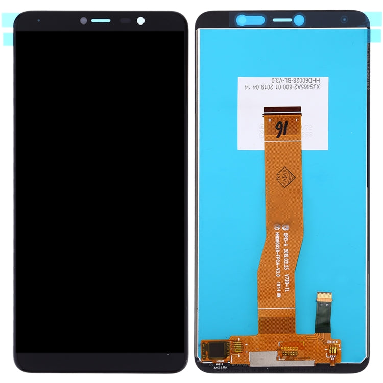 TFT LCD Screen for Wiko Y80 with Digitizer Full Assembly(Black) - For Wiko by PMC TechLife | Online Shopping South Africa | PMC TechLife