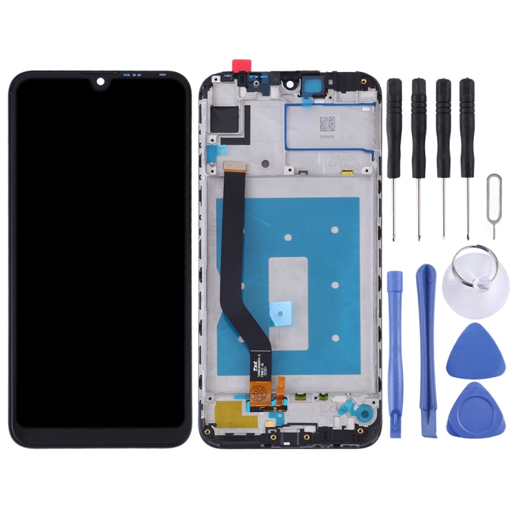 OEM LCD Screen for Huawei Y7 Prime (2019) Digitizer Full Assembly with Frame (Black) - free shipping - PMC TechLife - Order now!