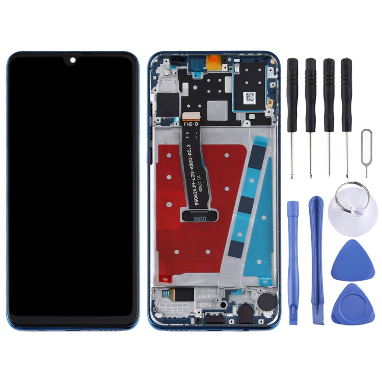 OEM LCD Screen for Huawei P30 Lite / Nova 4e (RAM 6G / High Version) Digitizer Full Assembly with Frame (Blue) - free shipping - PMC TechLife - Order now!