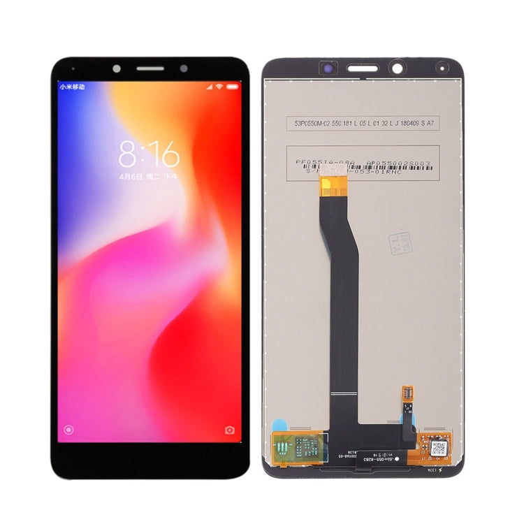 TFT LCD Screen for Xiaomi Redmi 6 / 6A with Digitizer Full Assembly(Black) - LCD Screen by PMC Jewellery | Online Shopping South Africa | PMC Jewellery