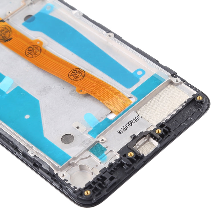 OEM LCD Screen for Huawei Y5 (2017) Digitizer Full Assembly with Frame (Black) - free shipping - PMC TechLife - Order now!