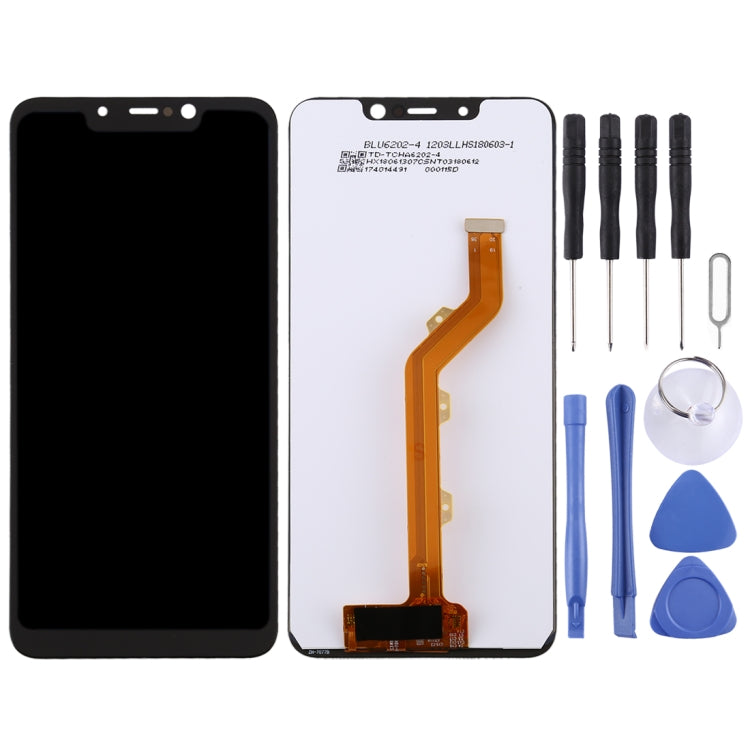 TFT LCD Screen for Tecno Spark 3 Pro / Spark 3 KB3 KB8 with Digitizer Full Assembly (Black) - LCD Screen by PMC Jewellery | Online Shopping South Africa | PMC Jewellery