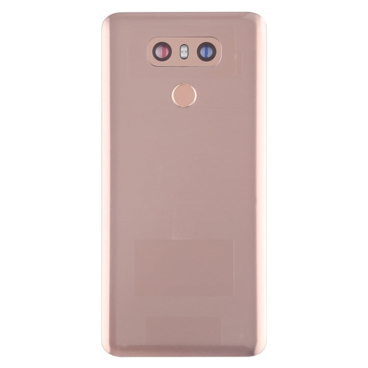 Battery Back Cover with Camera Lens & Fingerprint Sensor for LG G6 / H870 / H870DS / H872 / LS993 / VS998 / US997(Gold) - For LG by PMC Jewellery | Online Shopping South Africa | PMC Jewellery