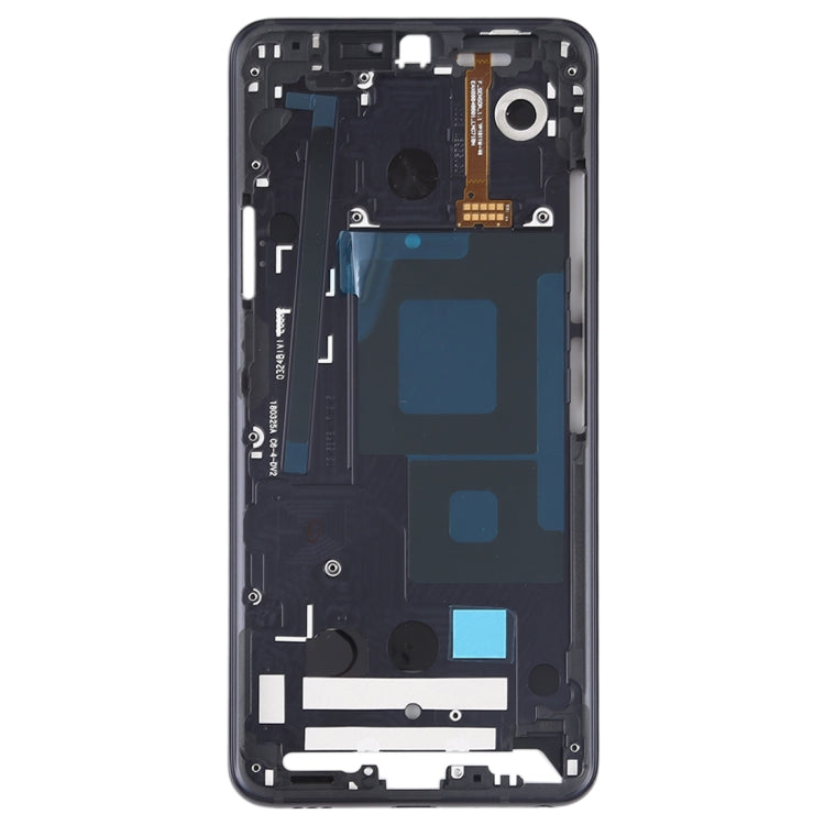 Front Housing LCD Frame Bezel Plate for LG G7 ThinQ / G710 (Black) - For LG by PMC TechLife | Online Shopping South Africa | PMC TechLife