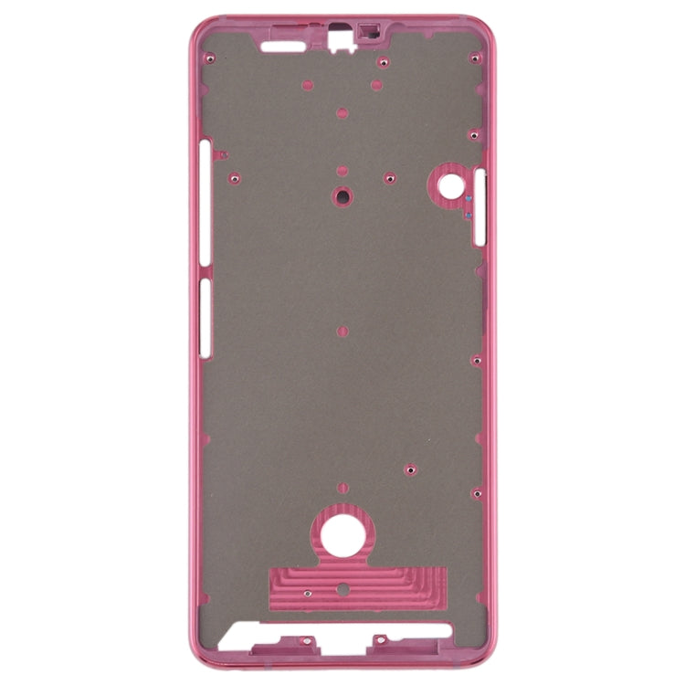 Front Housing LCD Frame Bezel Plate for LG G7 ThinQ / G710 (Pink) - For LG by PMC TechLife | Online Shopping South Africa | PMC TechLife