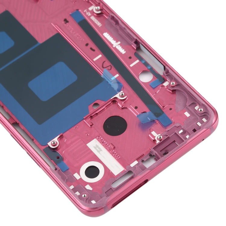 Front Housing LCD Frame Bezel Plate for LG G7 ThinQ / G710 (Pink) - For LG by PMC TechLife | Online Shopping South Africa | PMC TechLife