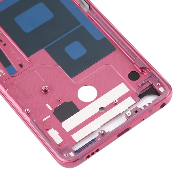 Front Housing LCD Frame Bezel Plate for LG G7 ThinQ / G710 (Pink) - For LG by PMC TechLife | Online Shopping South Africa | PMC TechLife