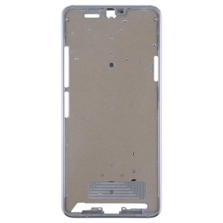 Front Housing LCD Frame Bezel Plate for LG G7 ThinQ / G710 (Silver) - For LG by PMC TechLife | Online Shopping South Africa | PMC TechLife