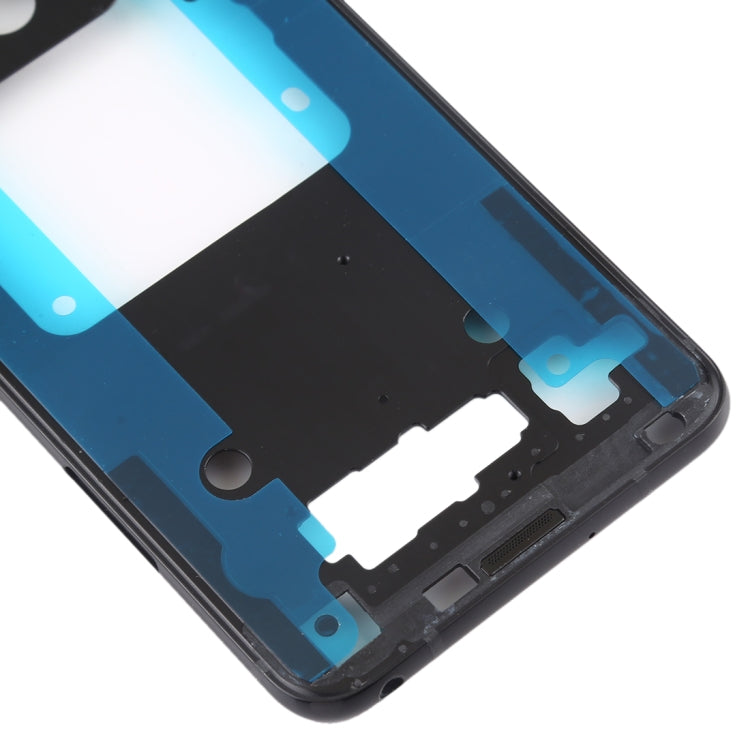 Front Housing LCD Frame Bezel Plate for LG V30 / VS996 / LS998U / H933 / LS998U / H930 (Black) - For LG by PMC TechLife | Online Shopping South Africa | PMC TechLife