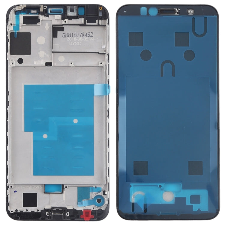 Front Housing LCD Frame Bezel for Huawei Y6 (2018)(Black) - Full Housing Cover by PMC TechLife | Online Shopping South Africa | PMC TechLife