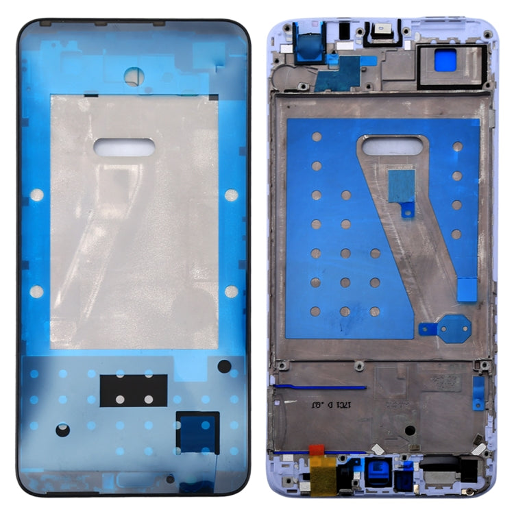 For Huawei P smart (Enjoy 7S) Front Housing LCD Frame Bezel Plate(Black) - Full Housing Cover by PMC TechLife | Online Shopping South Africa | PMC TechLife