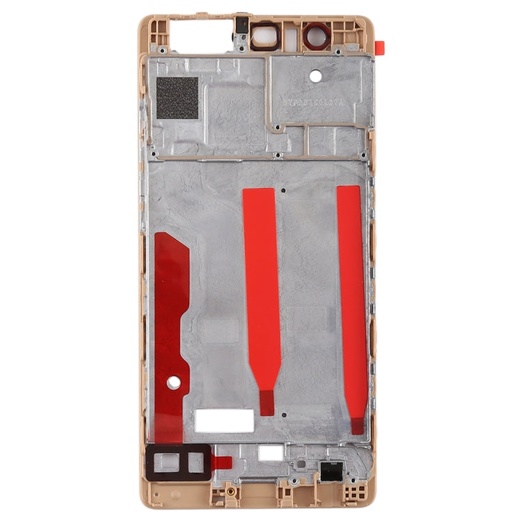 Front Housing LCD Frame Bezel Plate for Huawei P9(Gold) - Full Housing Cover by PMC Jewellery | Online Shopping South Africa | PMC Jewellery