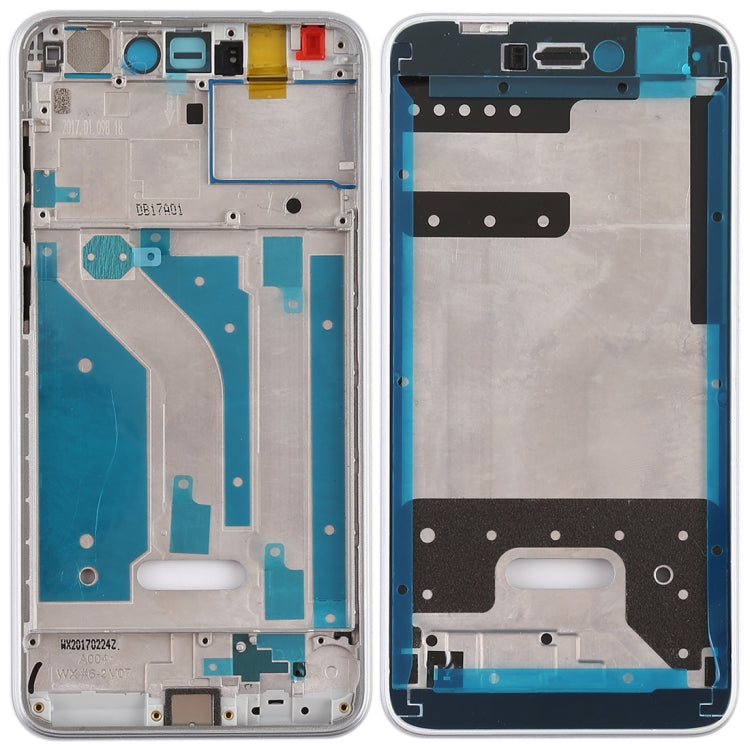 Middle Frame Bezel Plate with Side Keys for Huawei Honor 8 Lite(White) - Full Housing Cover by PMC Jewellery | Online Shopping South Africa | PMC Jewellery