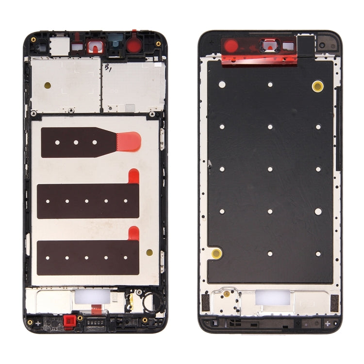 For Huawei nova Front Housing LCD Frame Bezel Plate(Black) - Full Housing Cover by PMC TechLife | Online Shopping South Africa | PMC TechLife