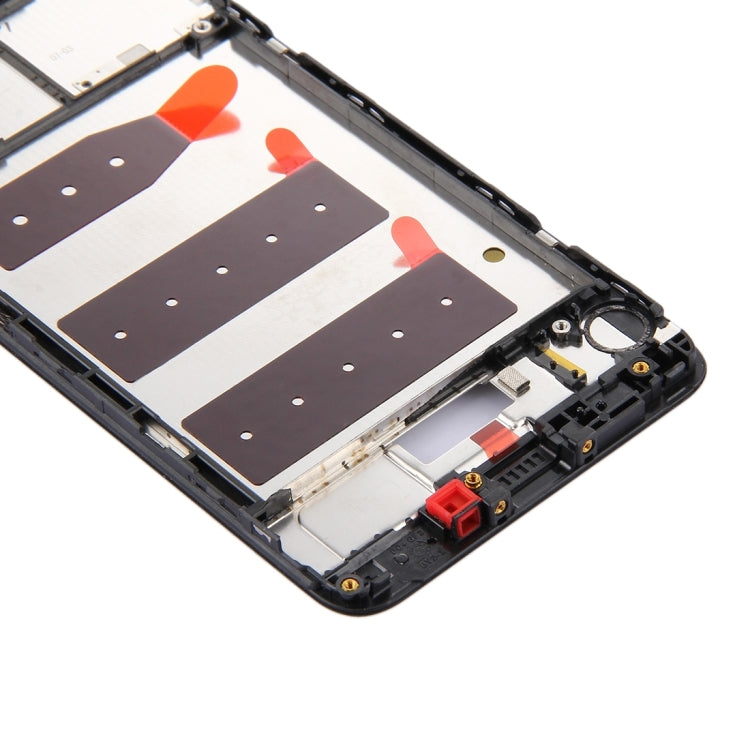 For Huawei nova Front Housing LCD Frame Bezel Plate(Black) - Full Housing Cover by PMC TechLife | Online Shopping South Africa | PMC TechLife