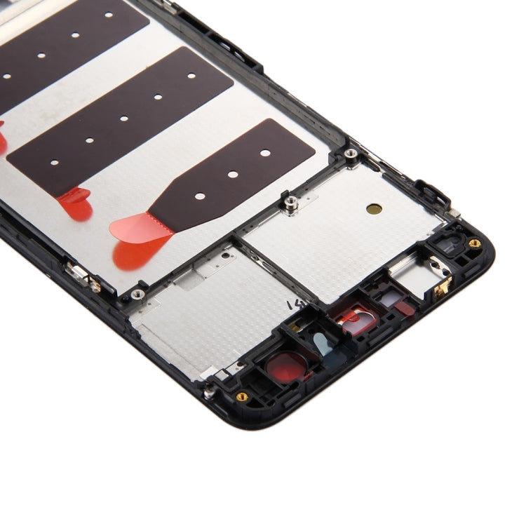 For Huawei nova Front Housing LCD Frame Bezel Plate(Black) - Full Housing Cover by PMC TechLife | Online Shopping South Africa | PMC TechLife