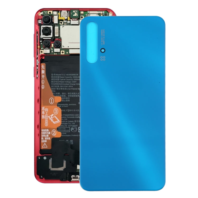 Battery Back Cover for Huawei Nova 5 Pro(Blue) - Back Cover by PMC TechLife | Online Shopping South Africa | PMC TechLife
