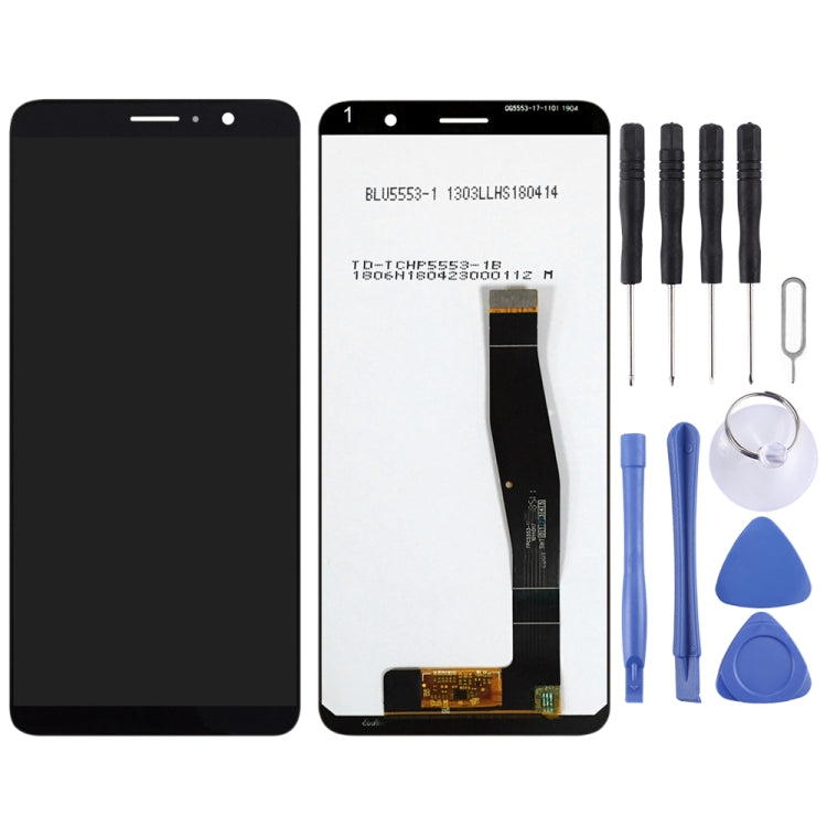 OEM LCD Screen for Alcatel 1x (2019) 5008 with Digitizer Full Assembly (Black) - free shipping - PMC TechLife - Order now!
