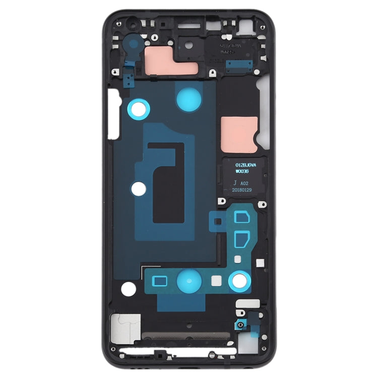 Front Housing LCD Frame Bezel Plate for LG Q7 / Q610 / Q7 Plus / Q725 / Q720 / Q7A / Q7 Alpha(Black) - For LG by PMC TechLife | Online Shopping South Africa | PMC TechLife