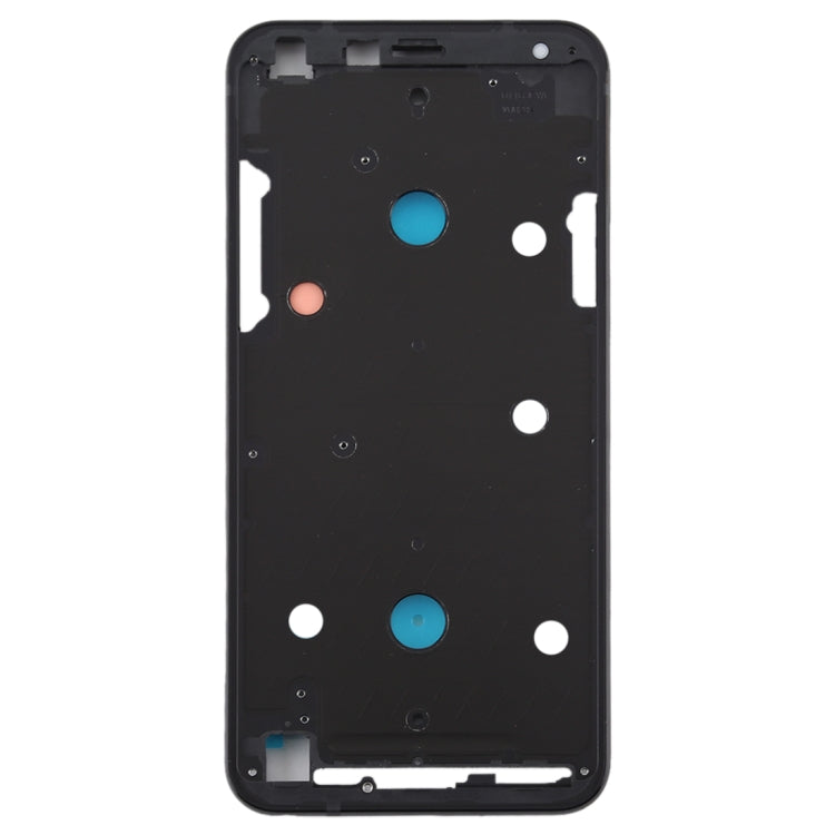 Front Housing LCD Frame Bezel Plate for LG Q7 / Q610 / Q7 Plus / Q725 / Q720 / Q7A / Q7 Alpha(Black) - For LG by PMC TechLife | Online Shopping South Africa | PMC TechLife