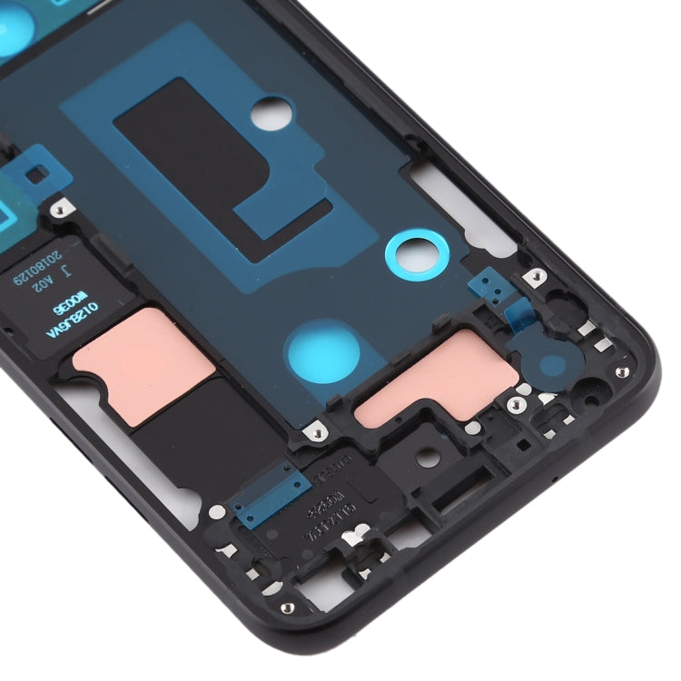 Front Housing LCD Frame Bezel Plate for LG Q7 / Q610 / Q7 Plus / Q725 / Q720 / Q7A / Q7 Alpha(Black) - For LG by PMC TechLife | Online Shopping South Africa | PMC TechLife