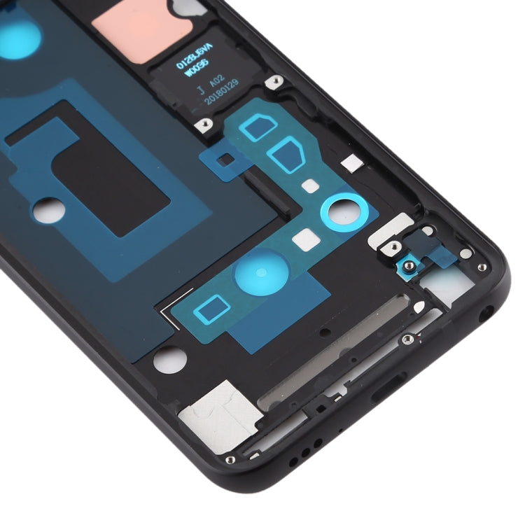 Front Housing LCD Frame Bezel Plate for LG Q7 / Q610 / Q7 Plus / Q725 / Q720 / Q7A / Q7 Alpha(Black) - For LG by PMC TechLife | Online Shopping South Africa | PMC TechLife