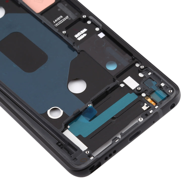Front Housing LCD Frame Bezel Plate for LG Q Stylo 4 Q710 Q710MS Q710CS (Black) - For LG by PMC TechLife | Online Shopping South Africa | PMC TechLife