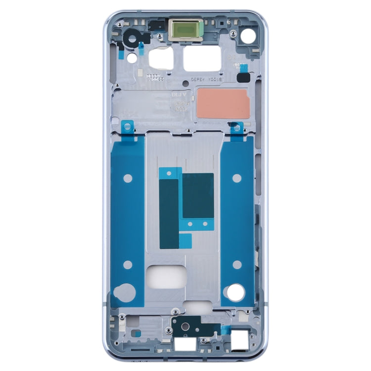 Front Housing LCD Frame Bezel Plate for LG Q70 (Baby Blue) - For LG by PMC TechLife | Online Shopping South Africa | PMC TechLife