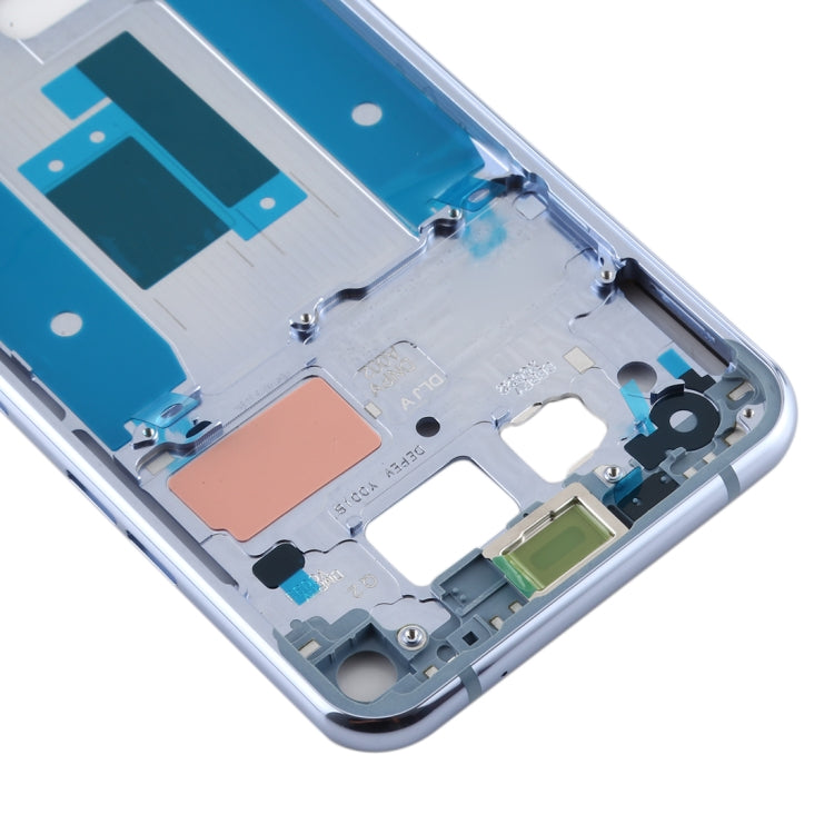 Front Housing LCD Frame Bezel Plate for LG Q70 (Baby Blue) - For LG by PMC TechLife | Online Shopping South Africa | PMC TechLife
