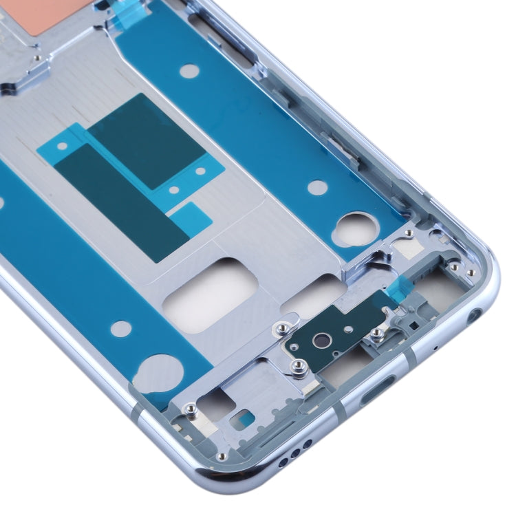 Front Housing LCD Frame Bezel Plate for LG Q70 (Baby Blue) - For LG by PMC TechLife | Online Shopping South Africa | PMC TechLife