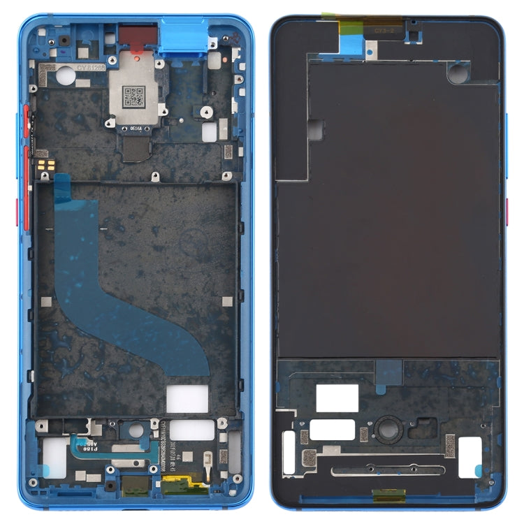 Front Housing LCD Frame Bezel Plate for Xiaomi Redmi K20 / Redmi K20 Pro / Mi 9T / Mi 9T Pro (Blue) - free shipping - PMC TechLife - Order now!